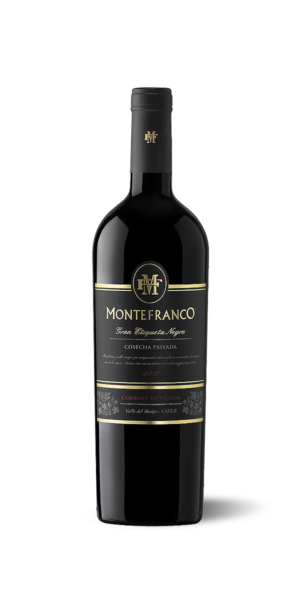 Vino Tinto MONTEFRANCO ETIQUETA NEGRA CABERNET SAUVIGNON